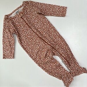 Carter’s Floral Sleep n’ Play Bodysuit 9 Months